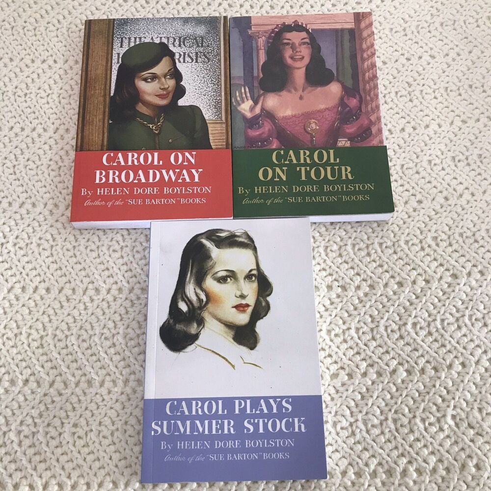 Helen Dore Boylston Carol Page Series 3 Paperback Book Lot
